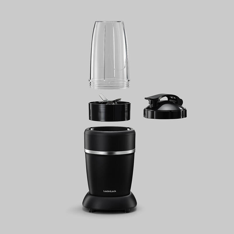 Máy xay sinh tố Locknlock 950ml Duo Turbo Blender- Màu đen - EJM452BLK, , large image number null